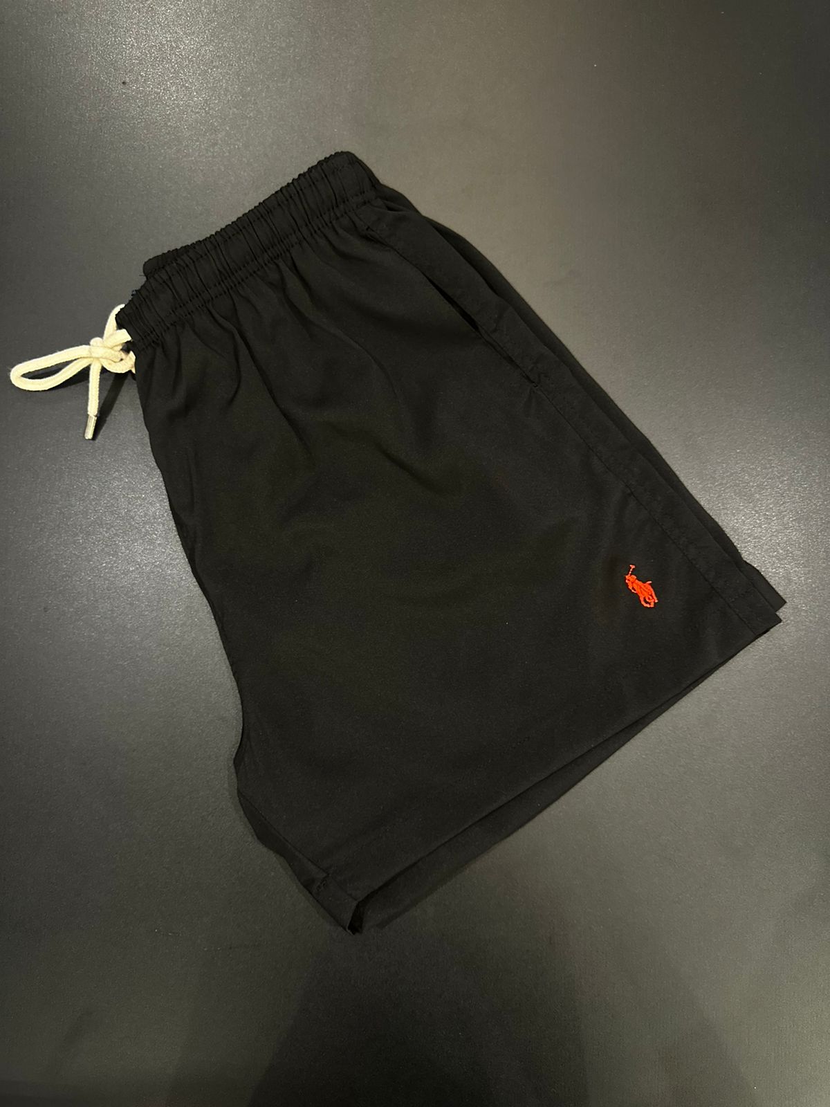 SHORT TACTEL RALPH LAUREN - PRETO
