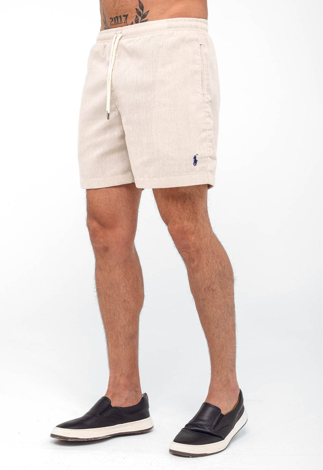 SHORT LINHO RALPH LAUREN - OFF WHITE