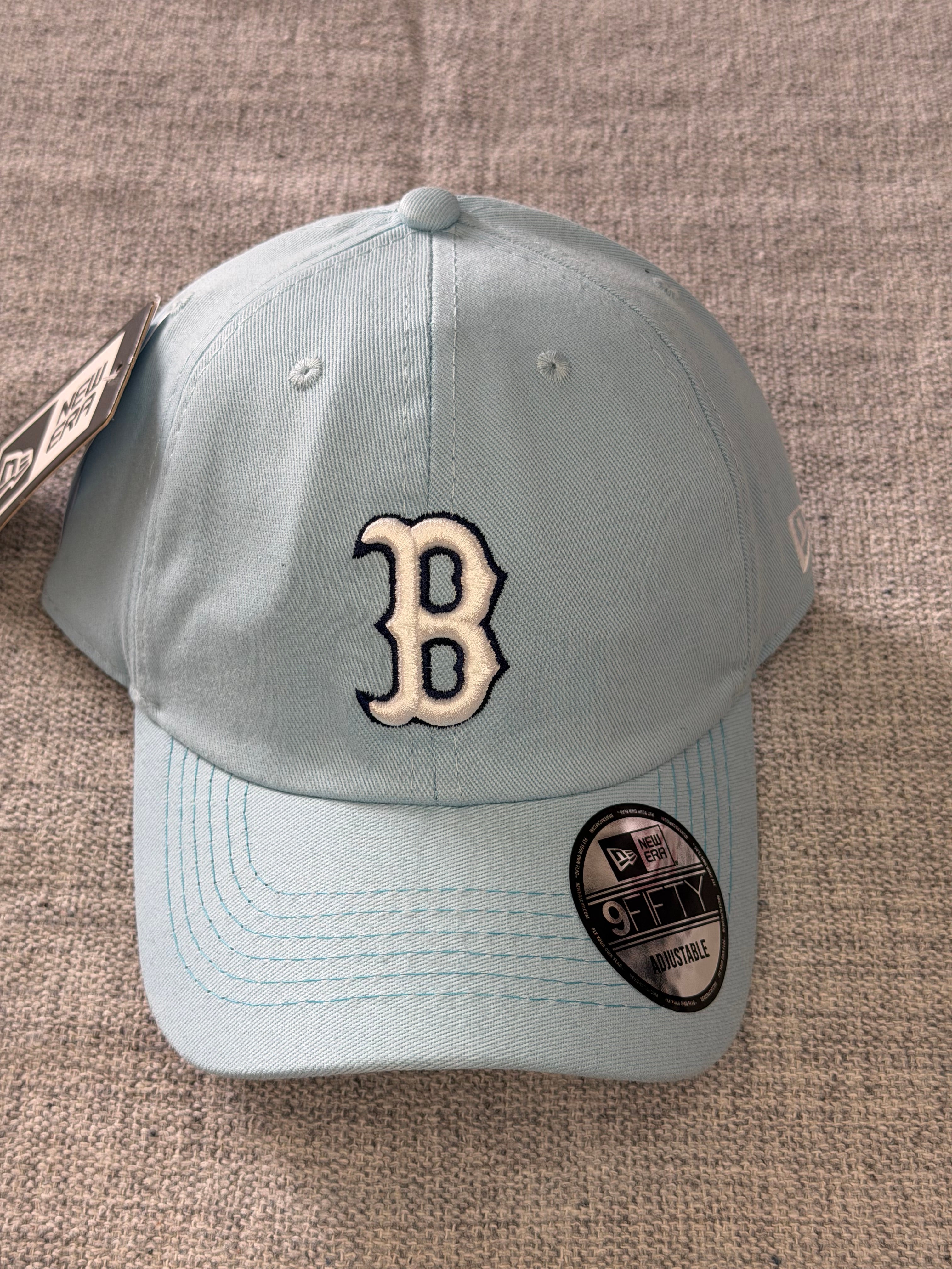 Boné New Era Boston Red Sox B Branco - Azul Bebê
