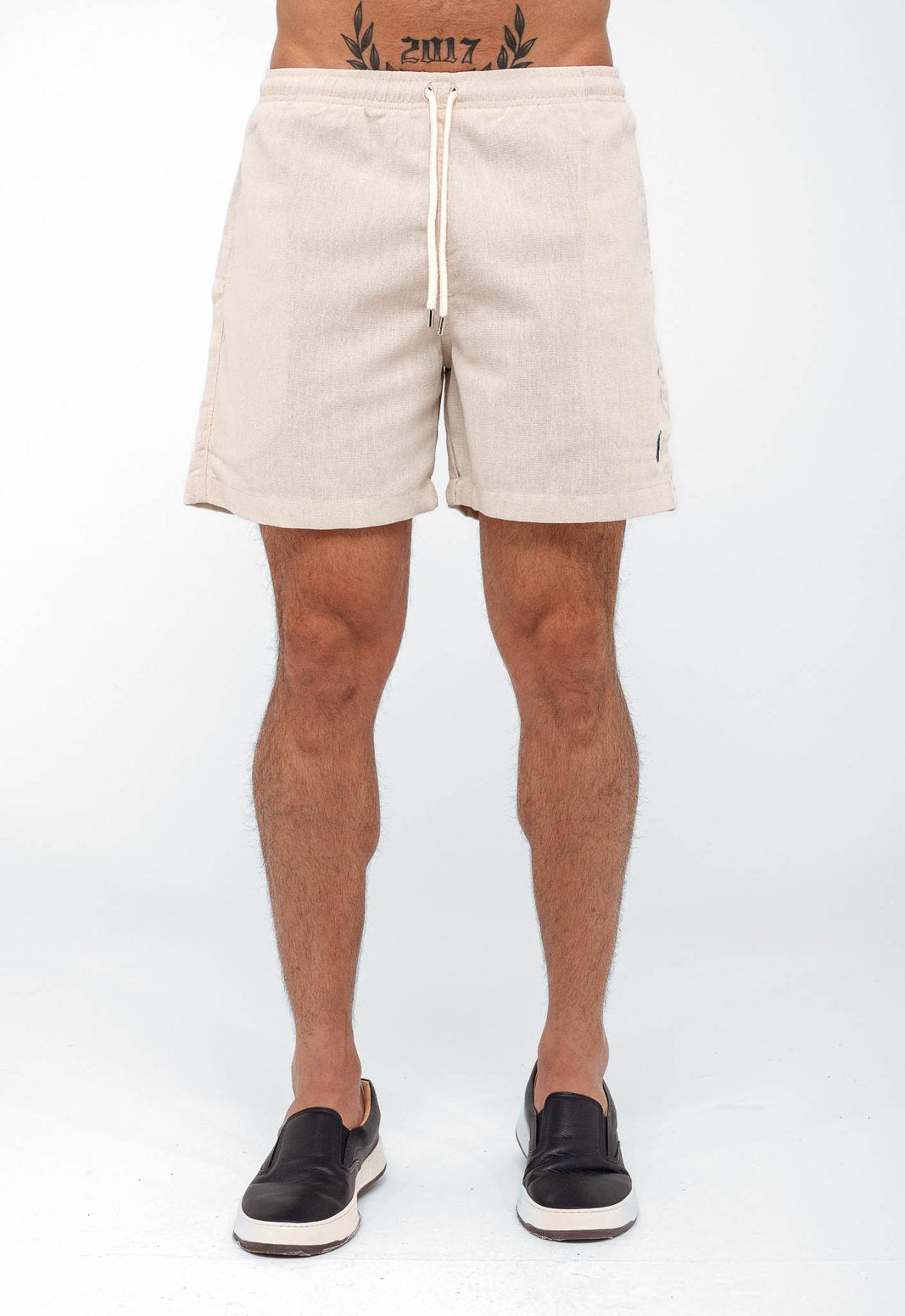 SHORT LINHO RALPH LAUREN - OFF WHITE