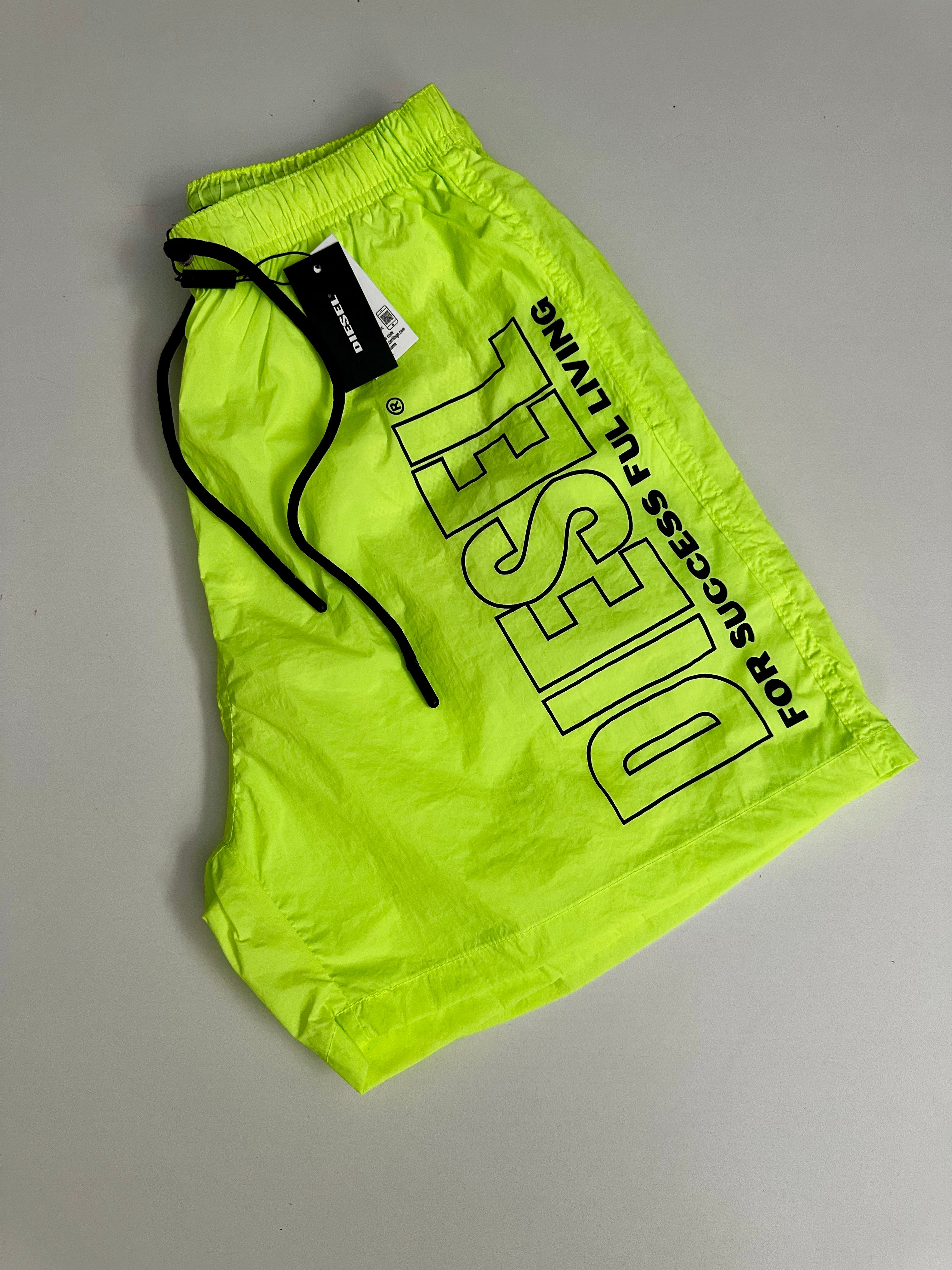 SHORT TACTEL DIESEL LATERAL - VERDE LIMÃO